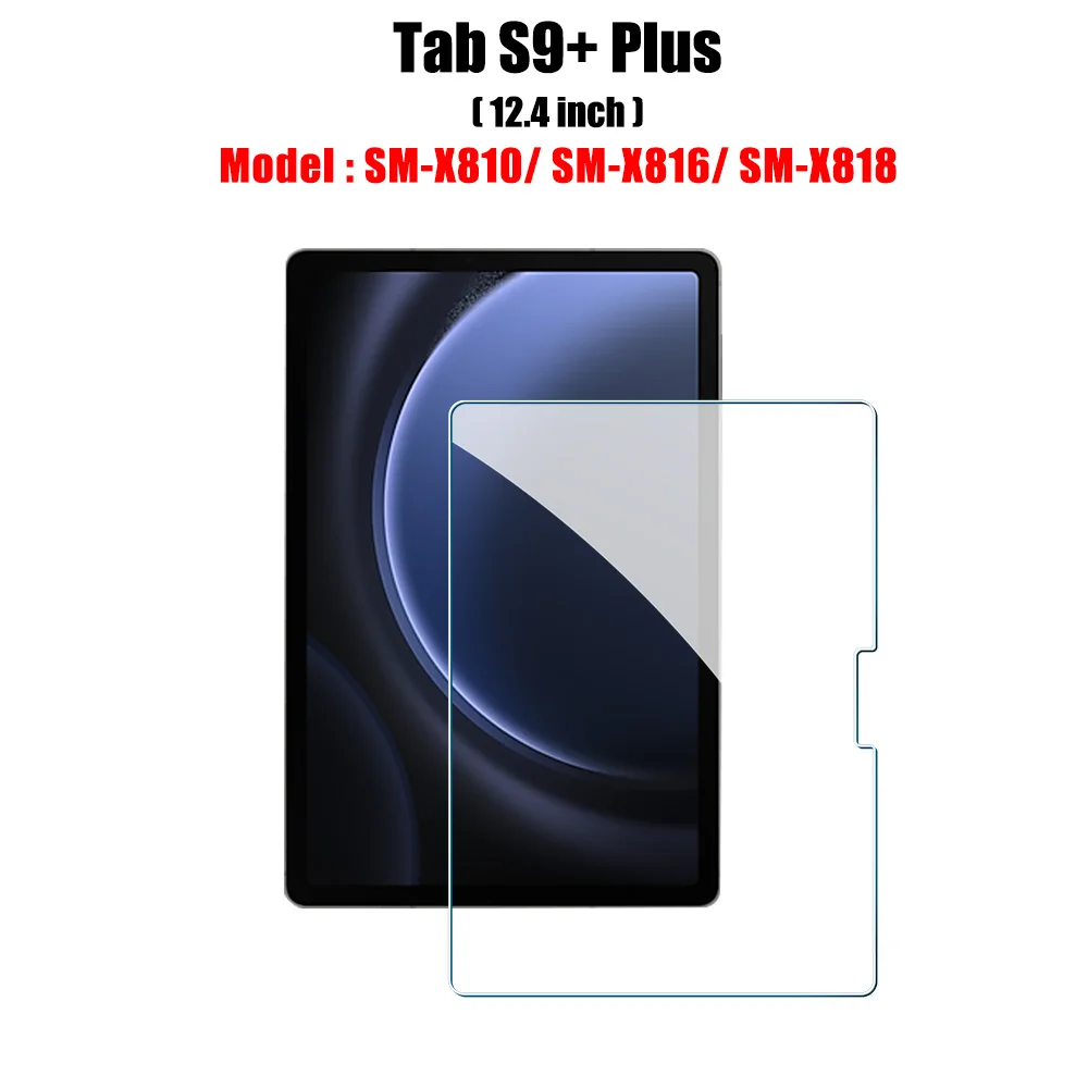 Premium 9H Tempered Glass Screen Protector - Clear, Anti-Scratch, Full Coverage