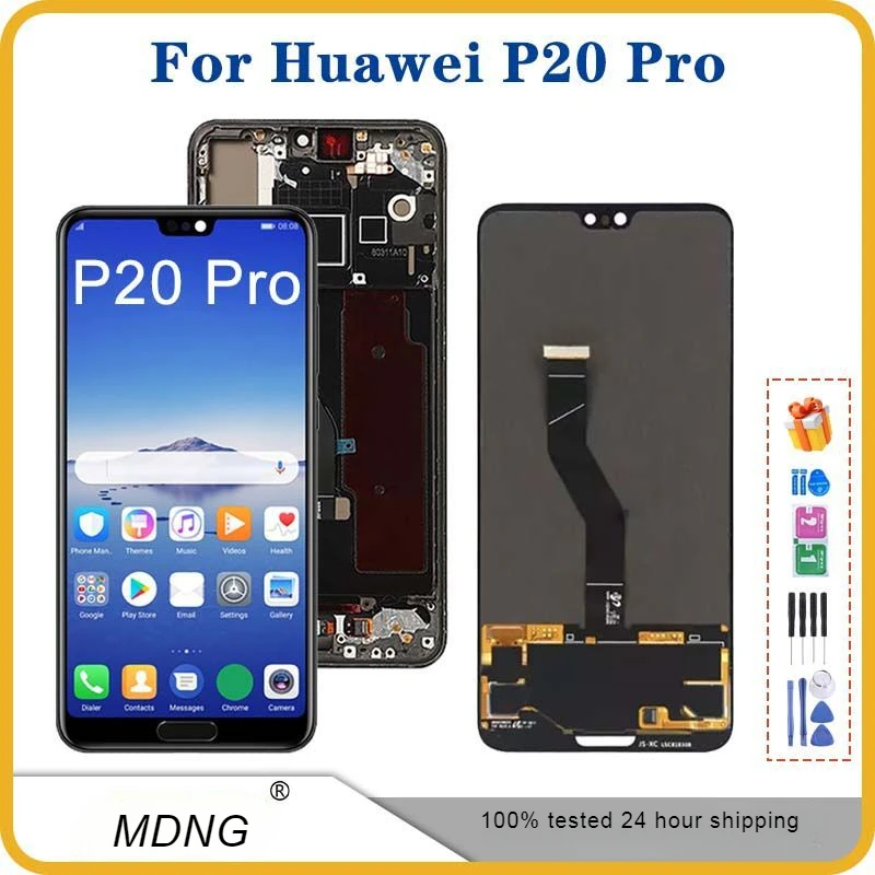 

Оригинальный ЖК-дисплей в сборе для Huawei P20 Pro, внутренний и внешний Встроенный экран