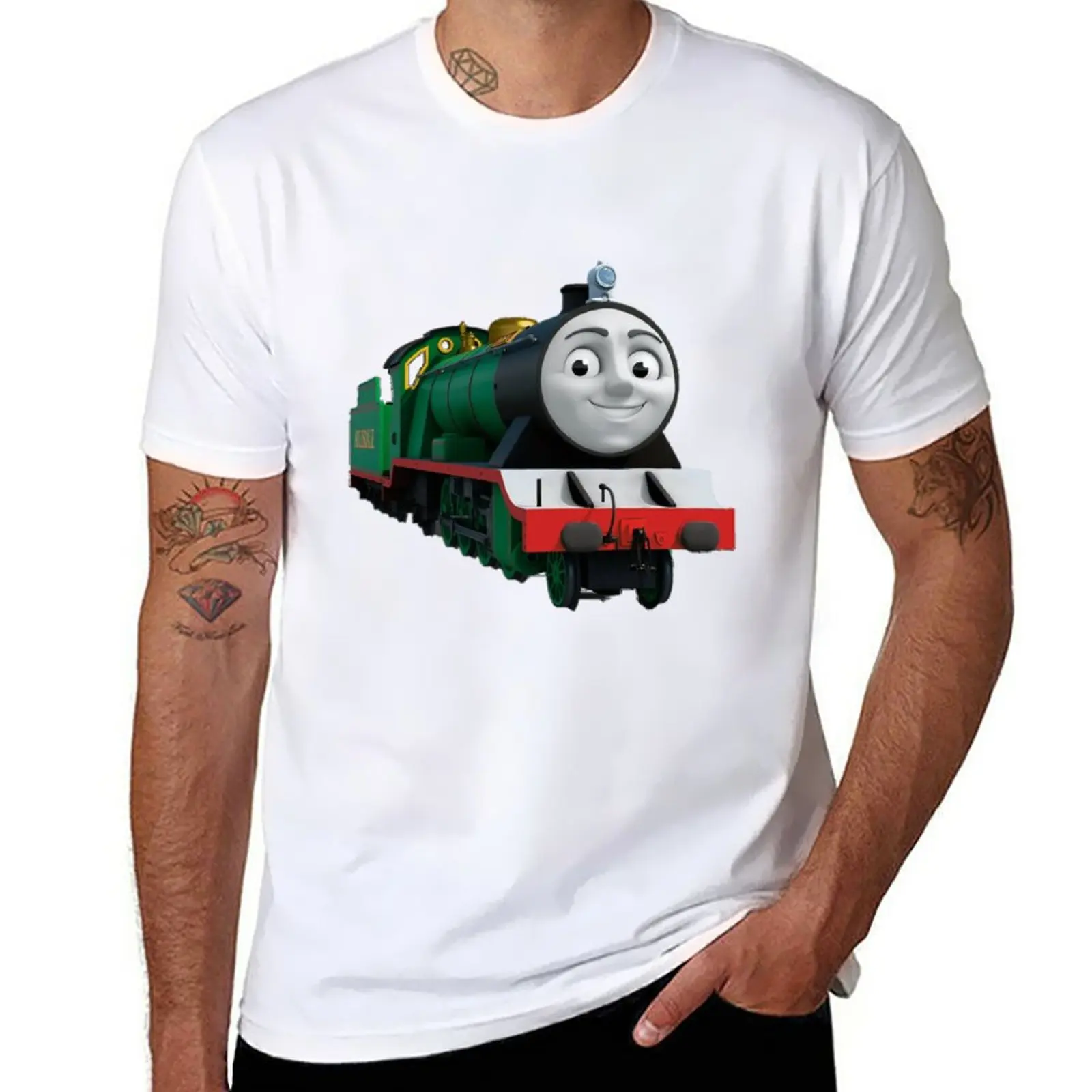 

New REX THE MINIATURE ENGINE T-Shirt plain t-shirt kawaii clothes mens champion t shirts