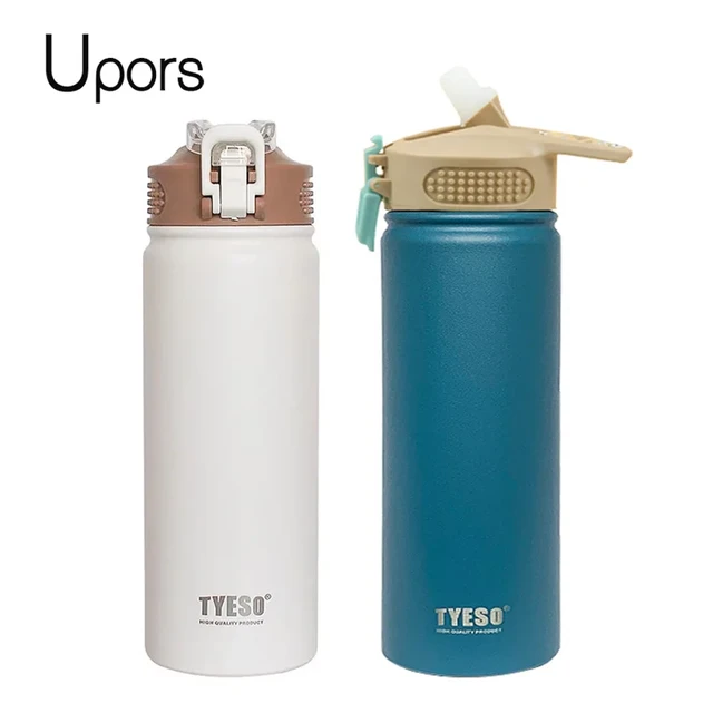 FEIJIAN Insulated Water Bottle with Straw Lid Double Wall Thermos Stainless  Steel Keeps Hot and Cold for School Sports Travel - AliExpress