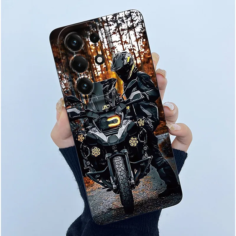 Simplicity Oil Painting Floral Silicone Soft Shockproof Back Cover