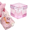 Pink Heart Crystal Glass Nail Dappen Dish with Cap for Acrylic Powder Crystal Cup Bowl Holder Container Manicure Too 6