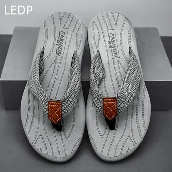Men's Large Size Slippers Casual EVA Flip Flops Wear-resistant Beach Shoes Fashion Breathable Versatile Comfortable Waterproof - Image 4