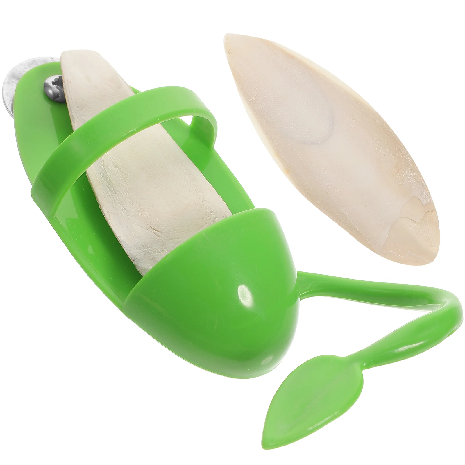

1 Set of Cage Bird Feeder Cuttlebone Hanging Cage Feeder Birds Cage Feeding Holder