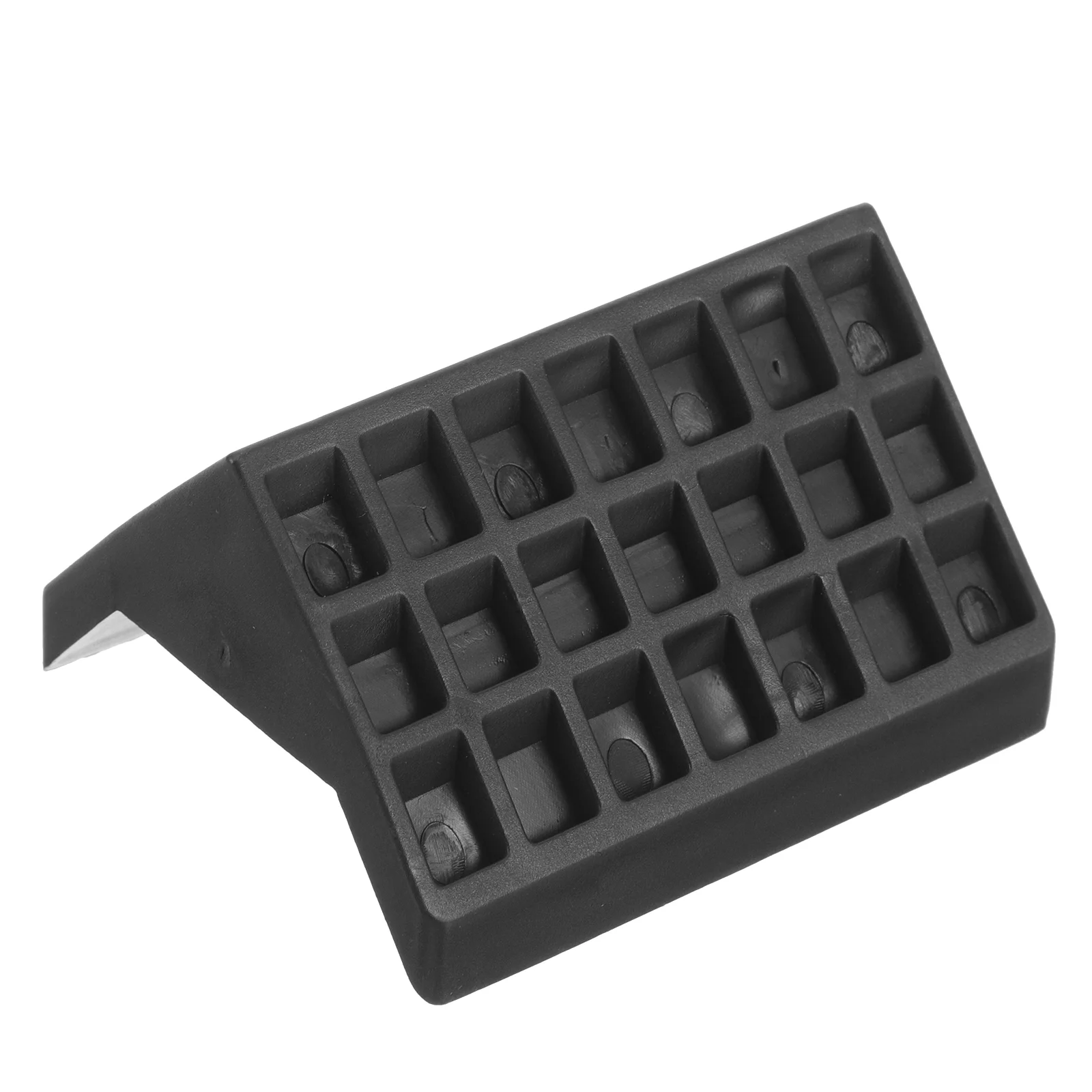 

Indoor Table Tennis Plastic Accessories Packaging Corner Protector (black) Office Baby Balls