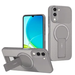 Copertura Militare Shockproof con Supporto Magnetico Pieghevole in Fibra di Carbonio Avanzata