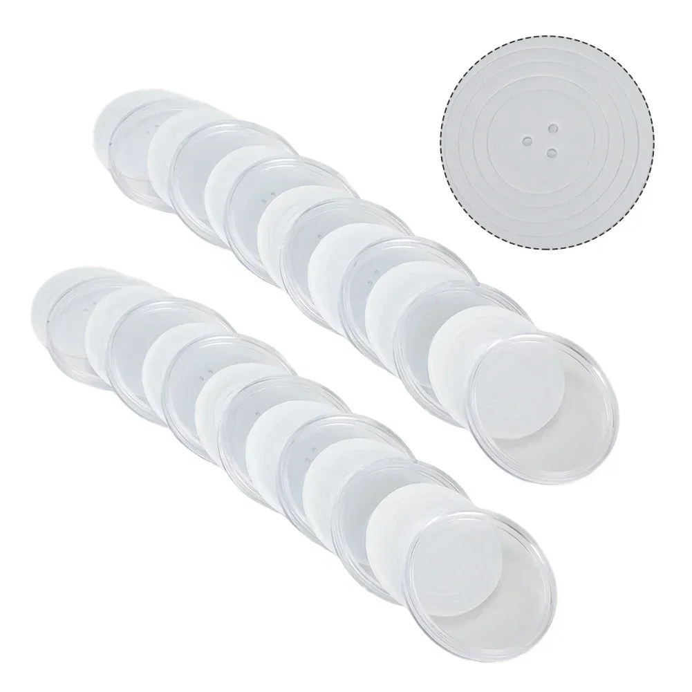10/25/100 Pcs Transparent Plastic Coin Holder Coin Collecting Box Case Capsule Protection Boxes Container 27 39MM 40MM 46mm coin holder coin capsules