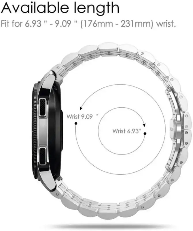 Premium Stainless Steel QuickFit Watch Band – 22mm & 26mm Adjustable Bracelet