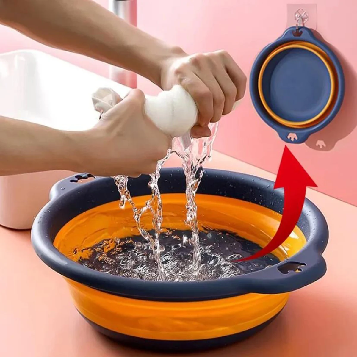 Foldable Footbath Massage Bucket foldable foot bath