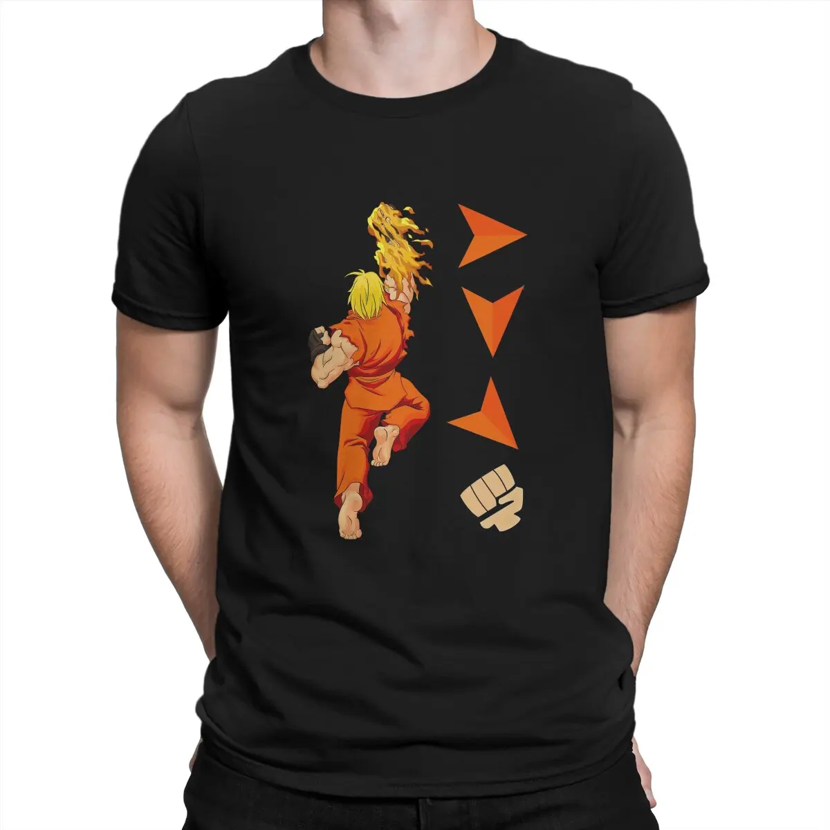 

Shoryuken Street Fighter T Shirt Fashion O-Neck TShirt Harajuku Clothing