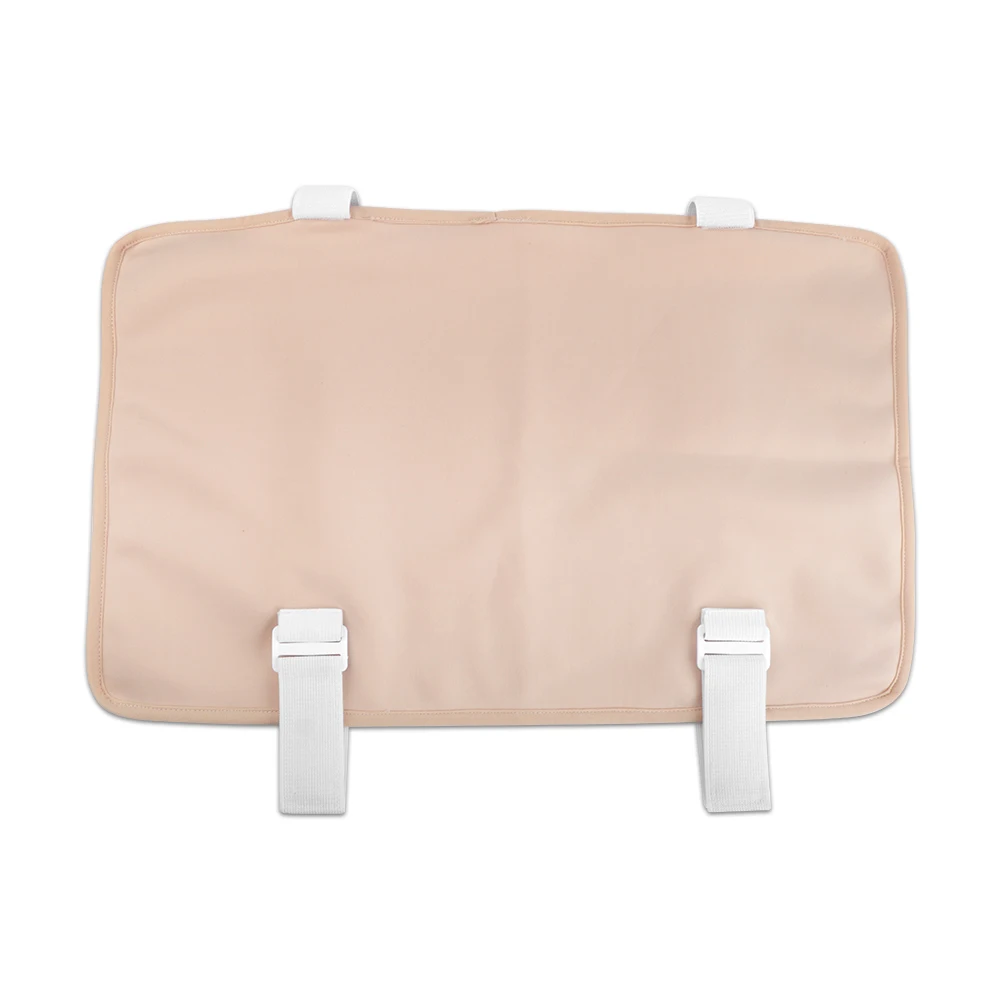Organic Cotton Reusable Castor Oil Pack Wrap with Adjustable Strap