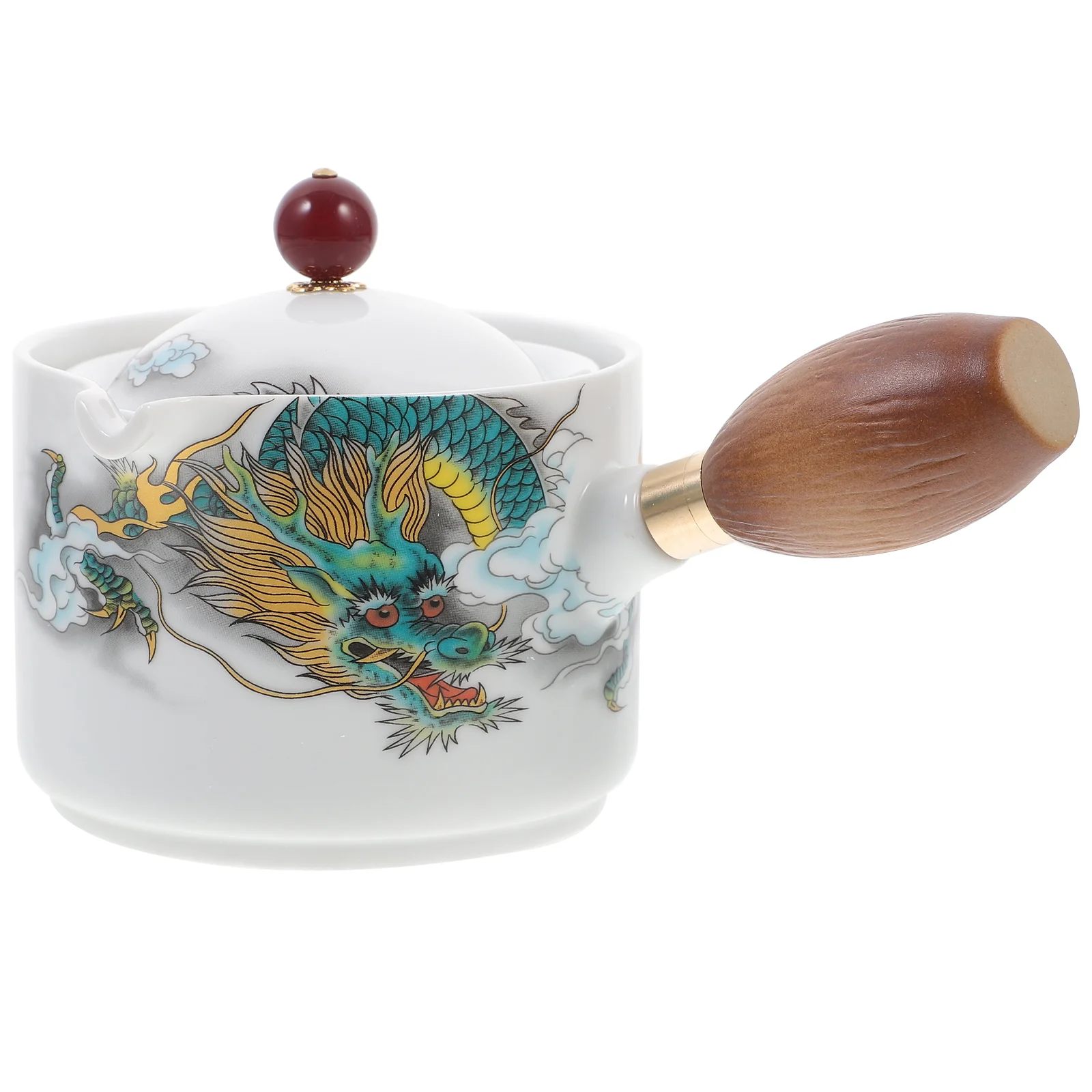 

Chinese Tea Pot Rotating Teapot Ceramic Tea Pot 360 Degree Rotation Tea Pot