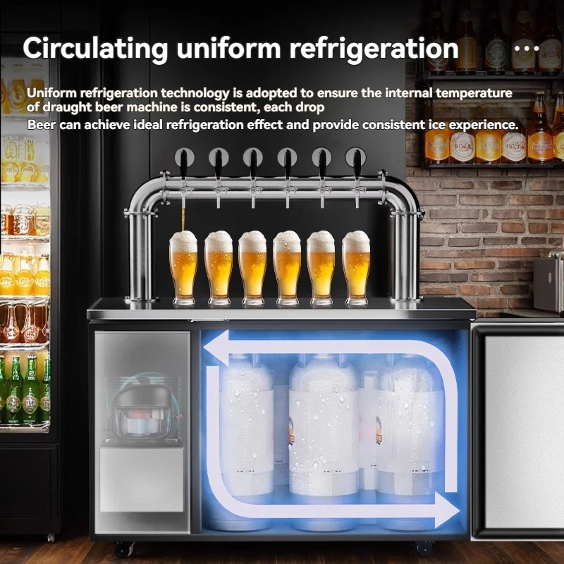 業務用ビールサーバー | 冷却システム付きドラフトビールタワー