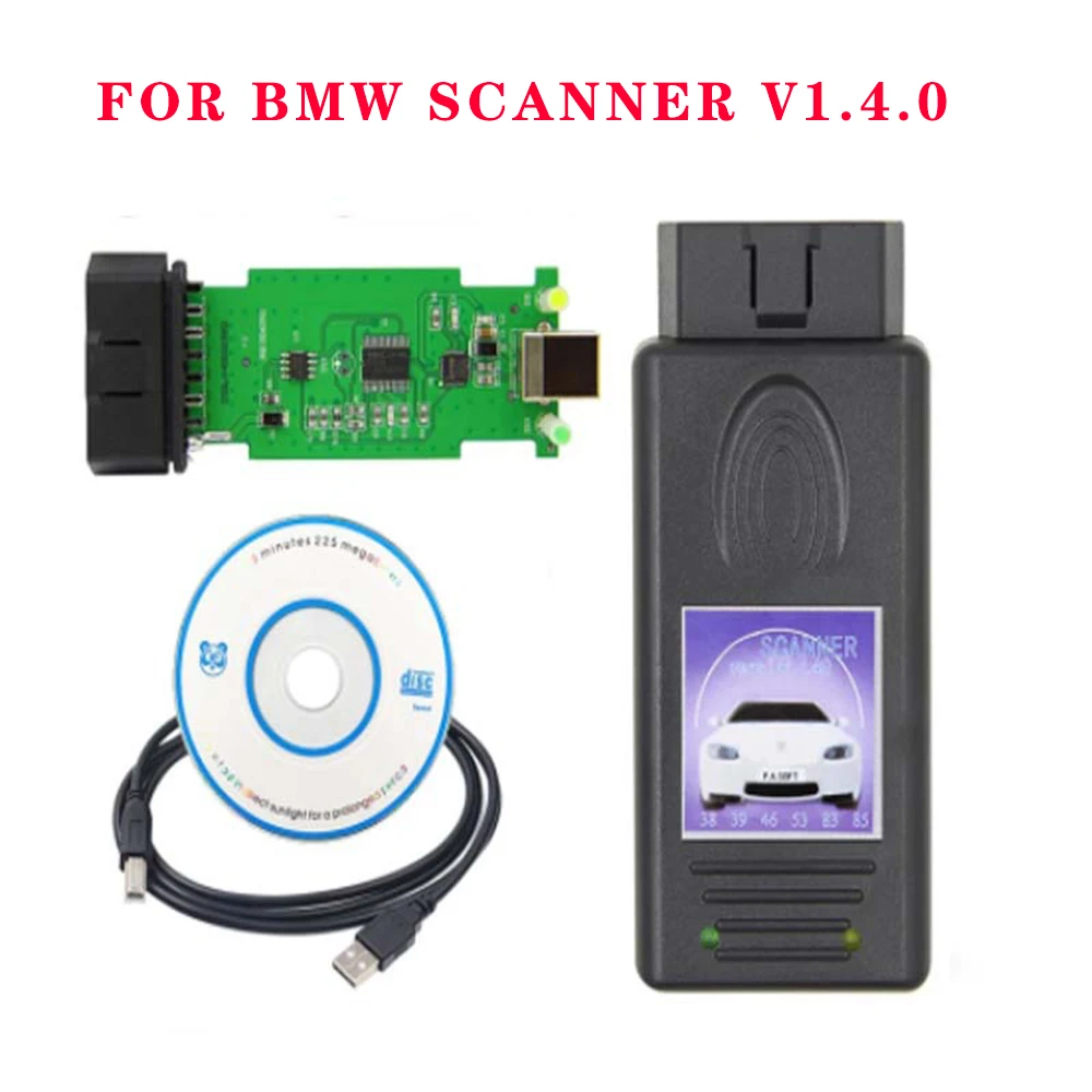 

Для автомобильного сканера BMW V1.4.0, инструмент для обнаружения и диагностики 1,4, инструмент для обнаружения и диагностики неисправностей 2001-2002 f