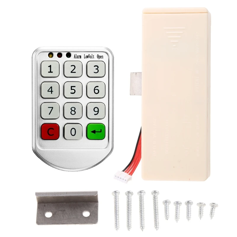 Electronic Password Keypad Lock Private Storage Intelligent Cabinet Locks  with Digital Combination Code for Door Bathroom Golf - Price history &  Review, AliExpress Seller - Sarmall Store