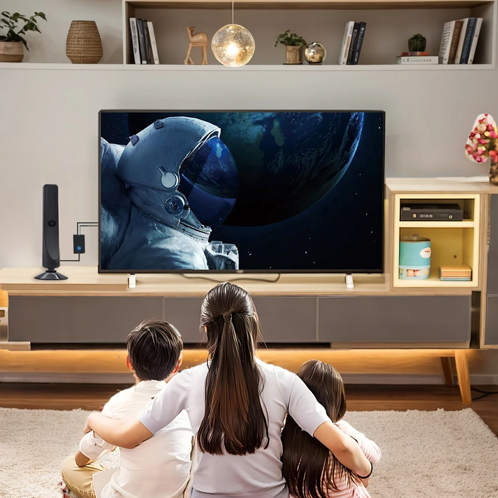 HD Digital TV Antenna with Signal Booster 50 Miles