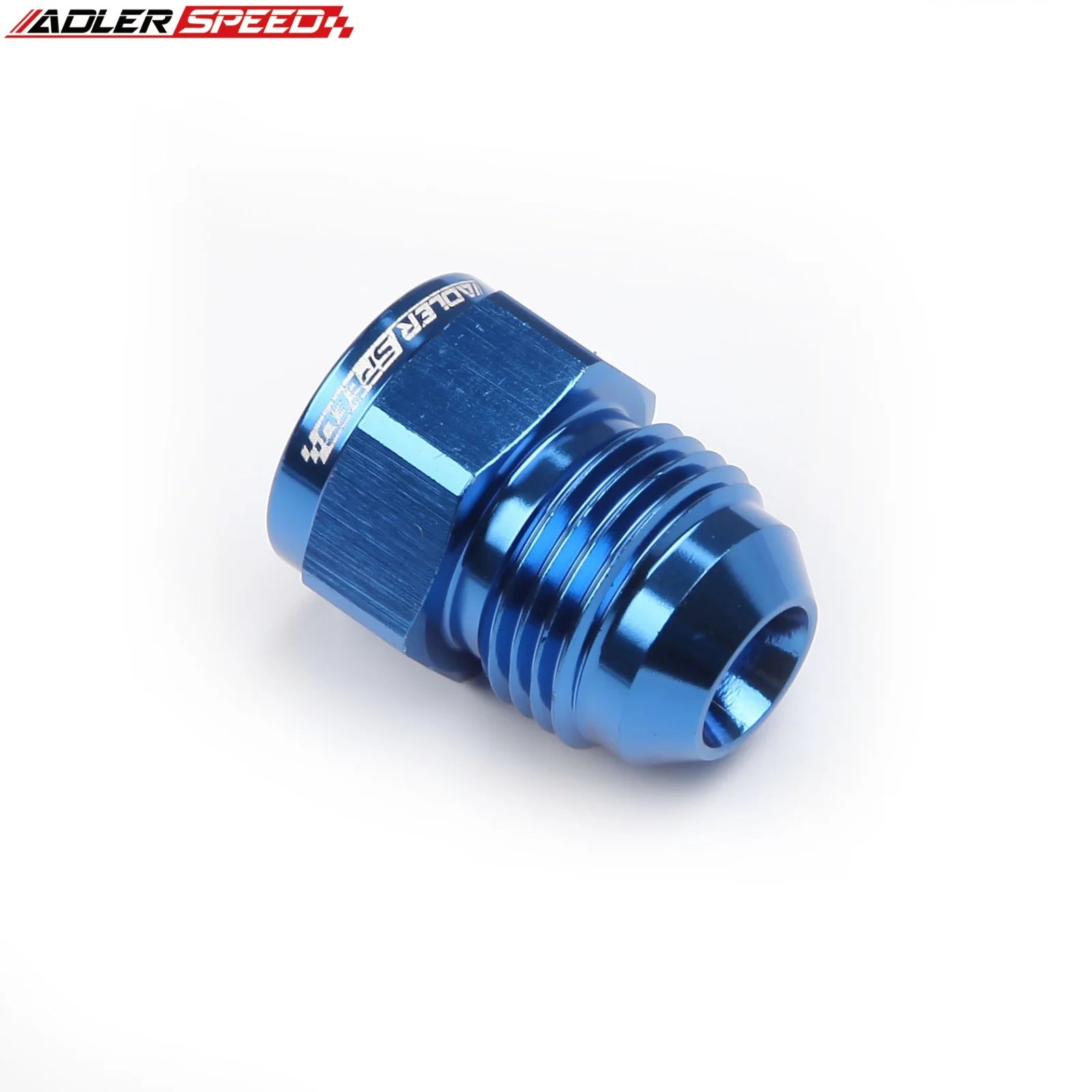 ADLERSPEED 2PCS 6AN AN6 여성 AN8 8AN 남성 플레어 확장기 피팅 어댑터 알루미늄 블루