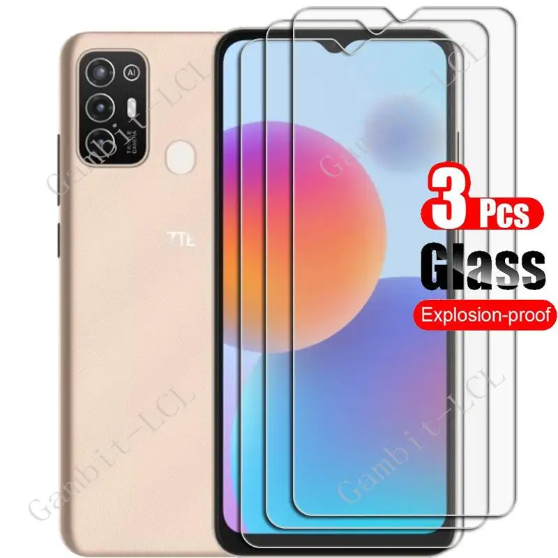 

3PCS 9H HD Tempered Glass For ZTE Blade A52 6.52" Protective Film ON BladeA72 A72 5G ZTEBladeA52 Phone Screen Protector Cover