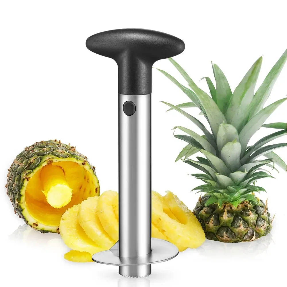 PineappleCutterandCorerReinforcedStainlessSteelThickerBlade