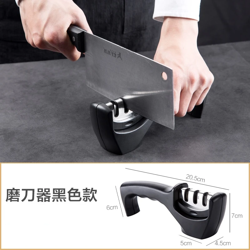 Handheld Knife Sharpener Multi-function 2 or 3 Stages Type Quick Knife  Sharpen Tungsten Steel Kitchen Knives Accessories Tools - AliExpress