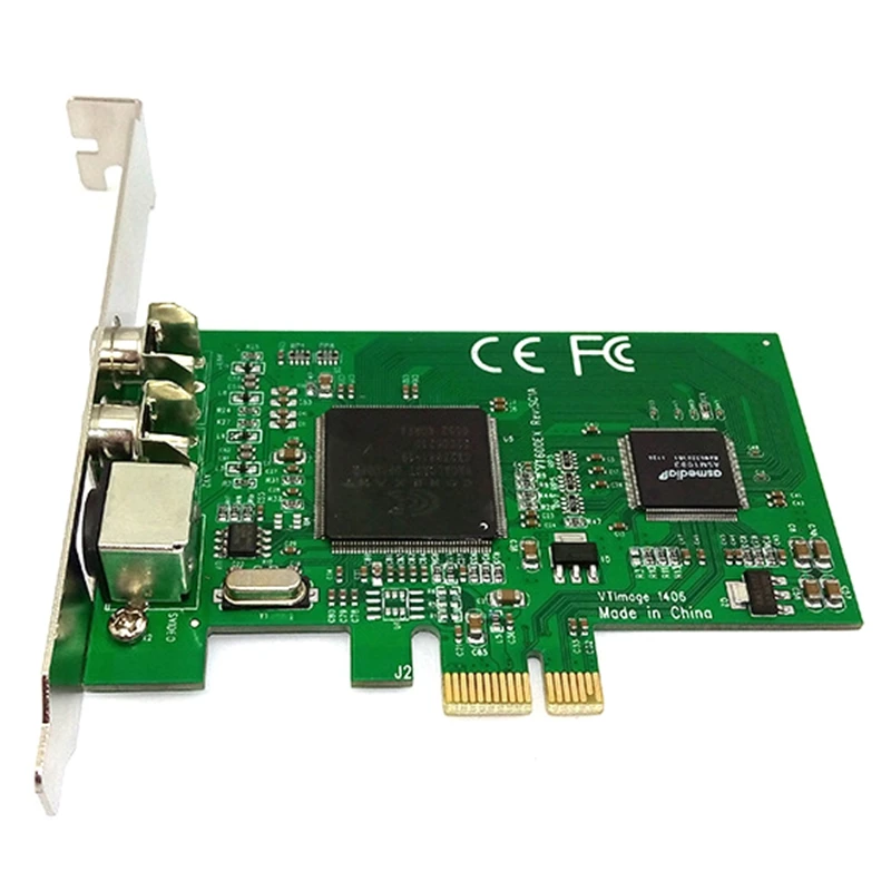 

NEW-PCI-E To AV Capture Card CX23881 Chip Monitoring HD Video Capture Card For Education Video Meeting