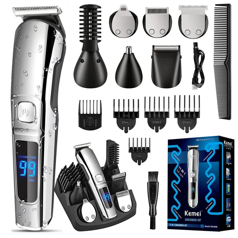 hair trimmer hair clipper men all in one kit grooming body face beard electric cutting machine waterproof