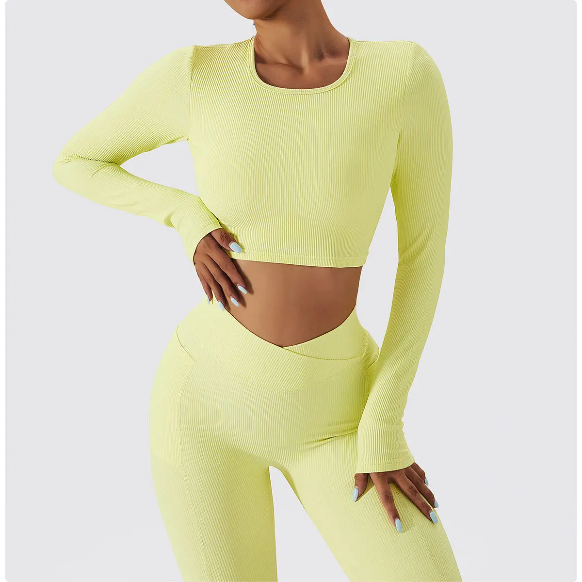 Blusa De Treino CRZ YOGA Sem Costura - Secagem Rápida E Conforto