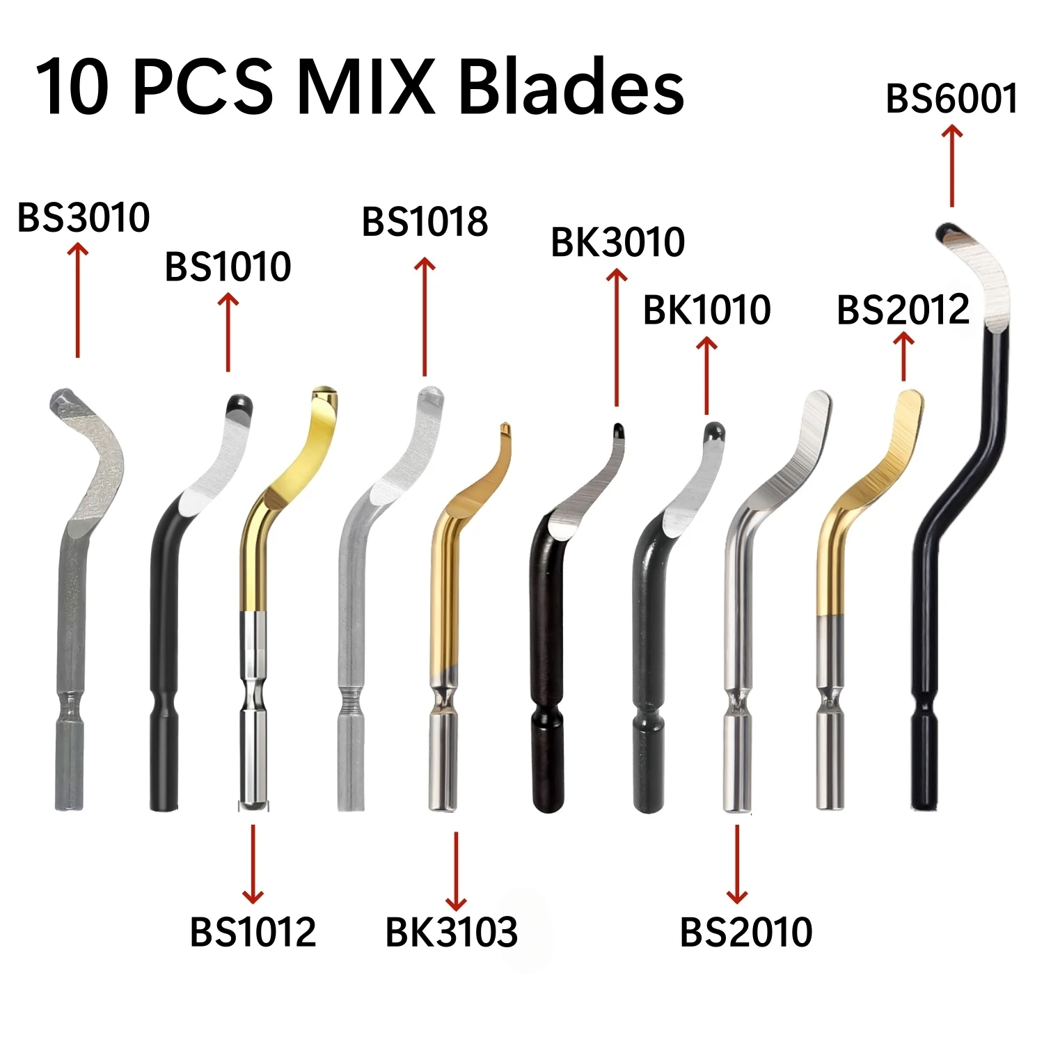 10PCS MIX Blades