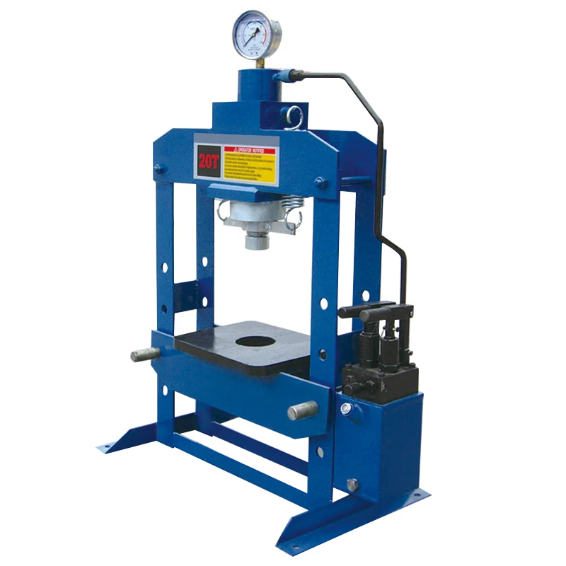 What does a 20-Ton Pneumatic Shop Press Do?