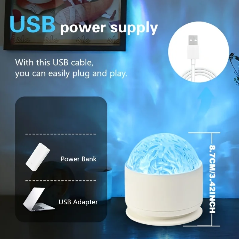 List of what all you get light remote power bank and cord