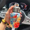 Portable 304 Stainless Steel Insulated Cup 300ml Mini Coffee Mug Double Wall Leak-Proof Water Bottle Outdoor Travel Office 3