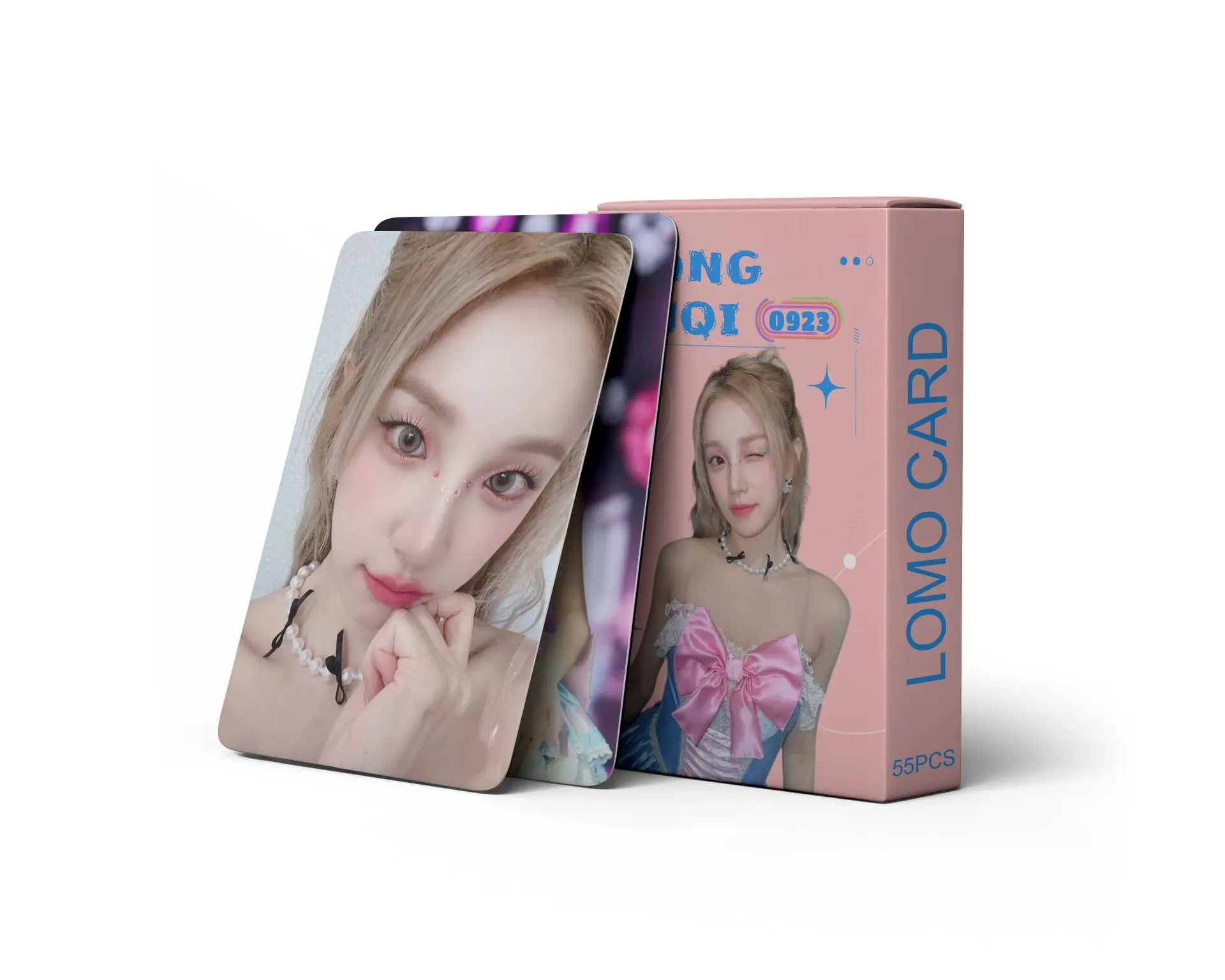 

55pcs/set Kpop Idol Lomo Cards GIDLE Photocards Song Yuqi SOLO Photo Card Postcard for Fans Collection