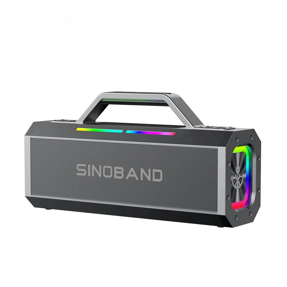 XDOBO 시노밴드 알프스 150W 휴대용 블루투스 스피커 마이크 내장 IPX5 방수 무선 노래방 스피커 파티 야외용