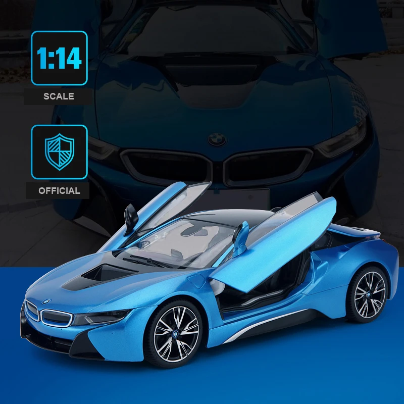 Voiture télécommandée BMW i8, échelle 1:18, modèle de voiture, radio,  machine automatique solitaire, jouet cadeau pour enfants, adultes, Rastar -  AliExpress