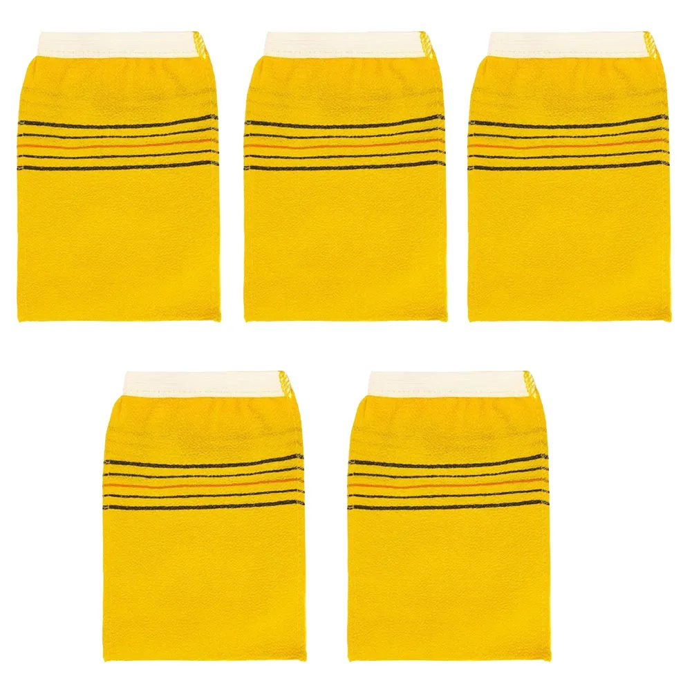 

Bathrobe Towe Exfoliating Bath Washcloth Korean Towel Cloth. 5 Pieces - Yellow Heating, Cooling & Air