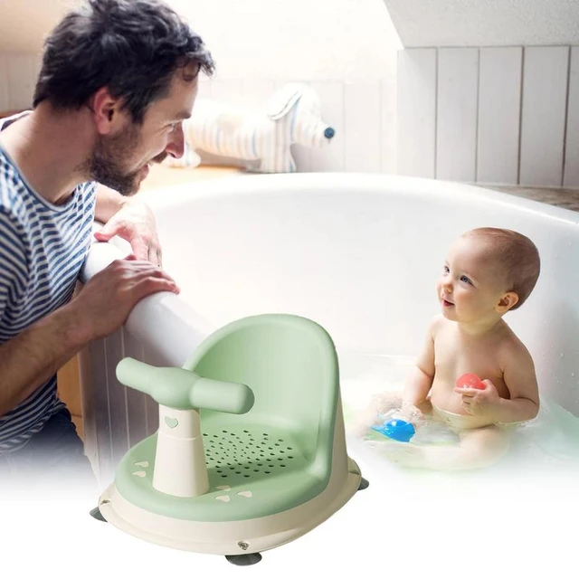 Siège de bain pour bébé, siège de baignoire pour nouveau-né, à ventouse,  antidérapant - AliExpress