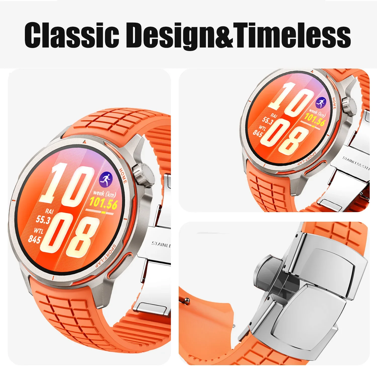 Silicone Sport Wristband - Replacement Strap