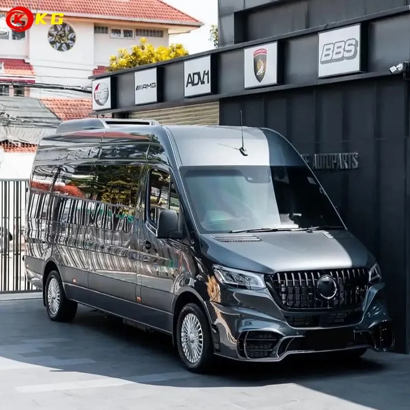 Anox Für Ercedes Sprinter W907 W910 Ab 2018 Chro Kühlergrill Grill 5 TLG Edelstahl