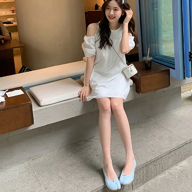 Cute Split Toe Pig Trotters Single Shoes Soft Leather Shallow Mouth Flat Shoes Casual and Comfortable To Step On