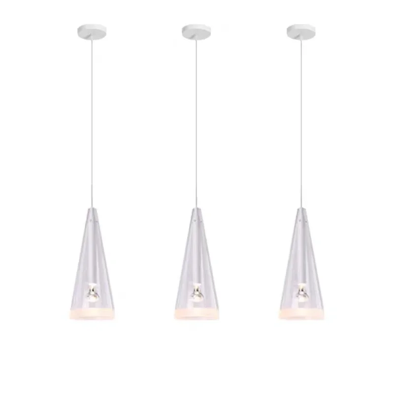 Moderna breve testa singola Fucsia ciondolo LED luce E14 Base ristorante lampada Bar piatto lungo o rotondo per Kitcken soggiorno