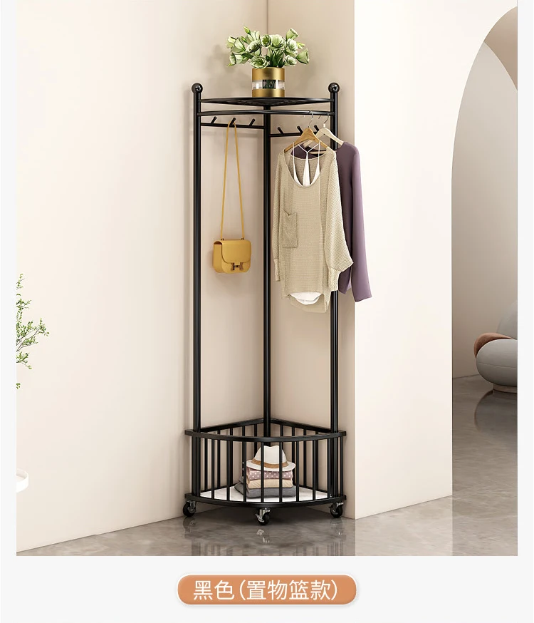 Corner Clothes Hanger Free Standing Metal Rail Perfect Shoe Storage Bedroom Furniture 32 Corner Clothes Hanger Free Standing Metal Rail Perfect Shoe Storage Bedroom Furniture