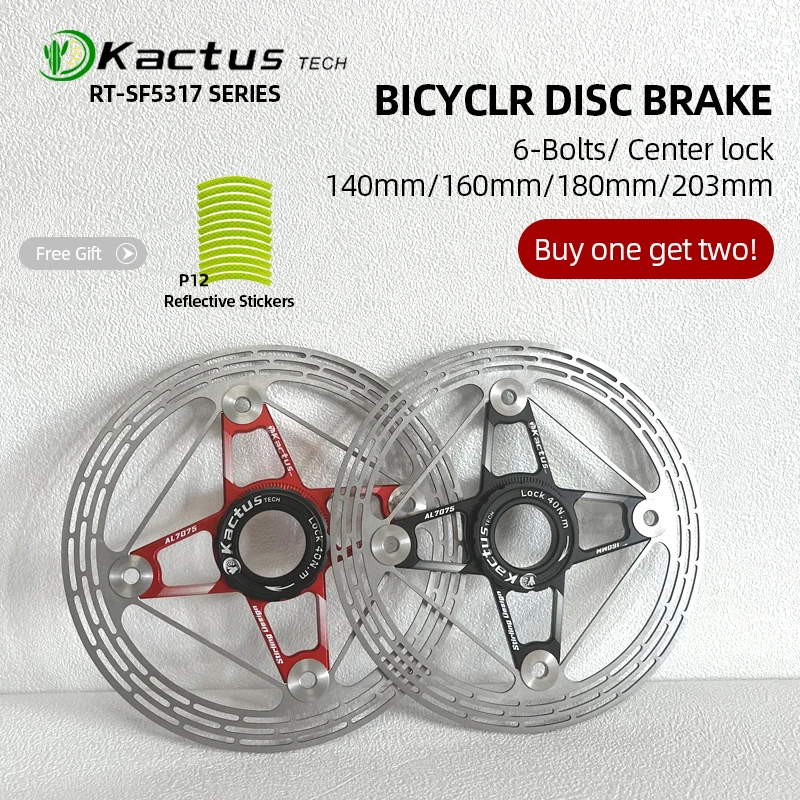 KACTUSRoadBicycleBrakesMtbHydraulicBrakeDiscs140160180203mm