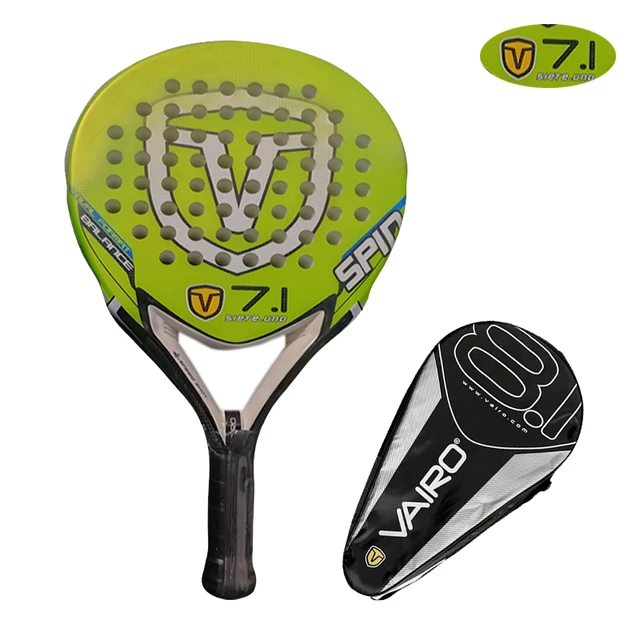 Vairo Cage Tennis Racquet All Carbon Tennis Racquet Nylon Material Raquette  Padel Homme Beach Tennis Racket