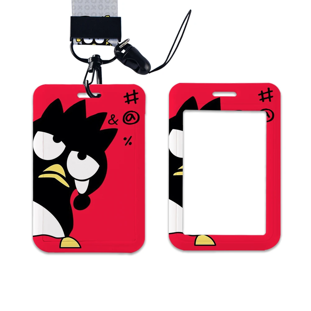 W Sanrio Lanyards Card Neck Strap Lanyards Holder BADTZ-MARU Hang