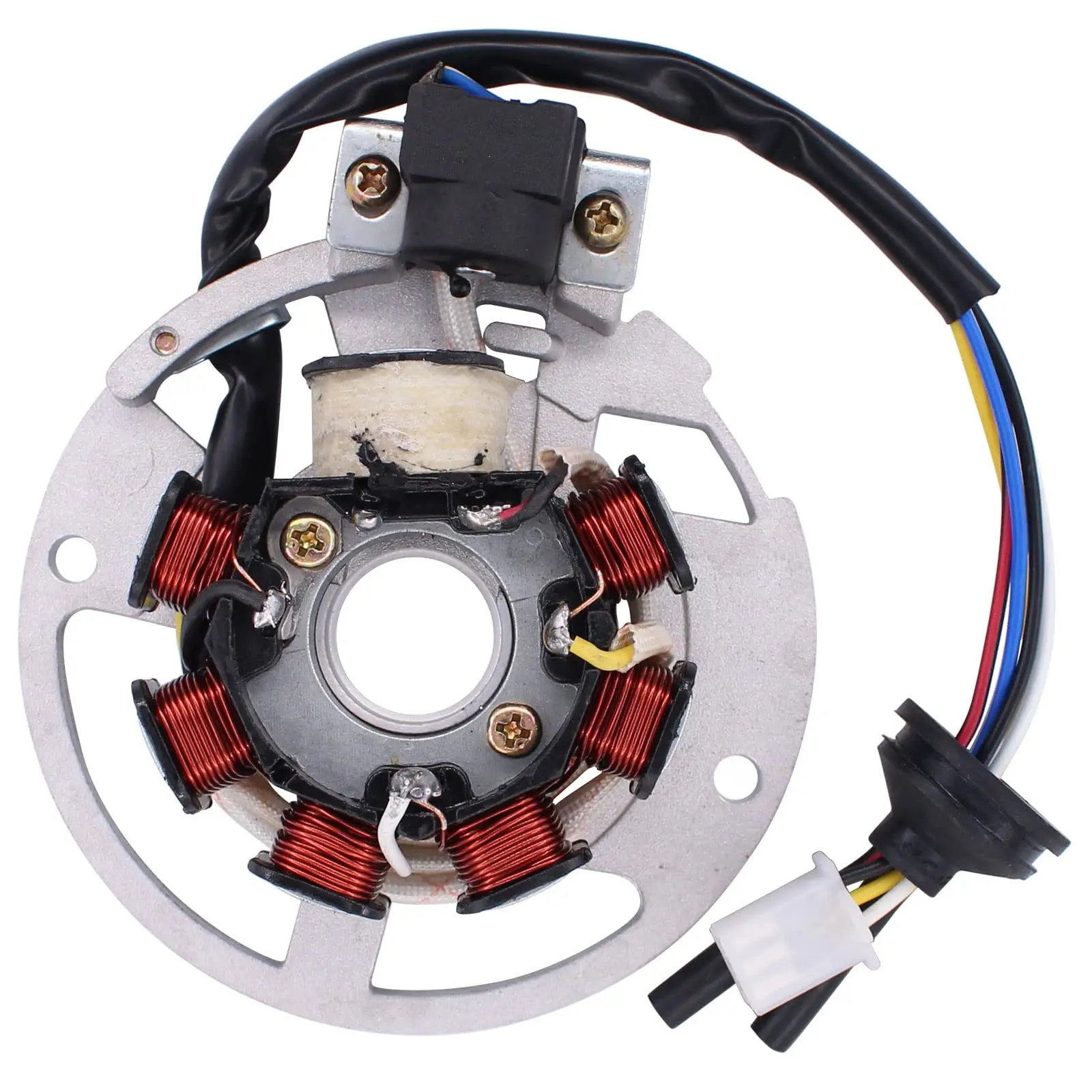 Statore Magnetico Elettrico Per Scrambler Predator 50 Sportsman 90 Atv E-Ton Axl50 Axl90 Dxl90 Rxl50 Rxl70 Rxl90 2 Tempi