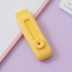 Labor - Saving Push - Pull Eraser for Creative Drawing and Writing (Yellow)