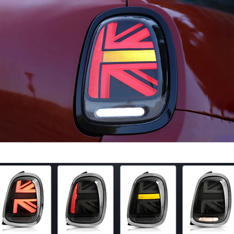 Задний фонарь для BMW Mini Cooper F55 F56 F57 2014 2015 2016 2017 2018 2019 2020, задний тормоз, задний фонарь, 1 пара