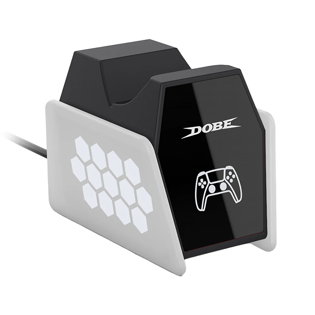 【Exclusive】 Single PS5 Controller Charger Charging Station Docking for 5 DualSense Controller PS5 Fast Charging Station Stand.