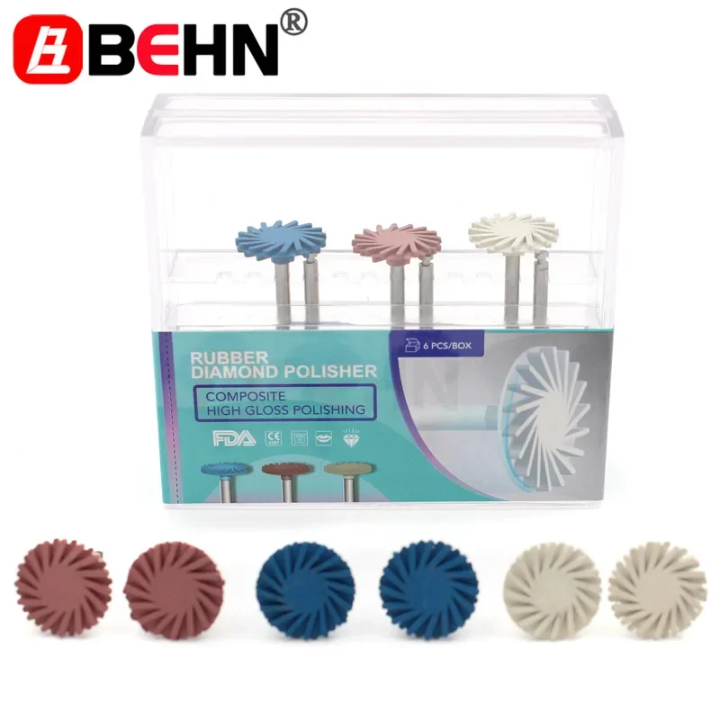 

1pc Dental Composite Polishing Polisher RA Disc Oral Hygiene Teeth Polisher Spiral Flex Brush Burs Dental Product materiales