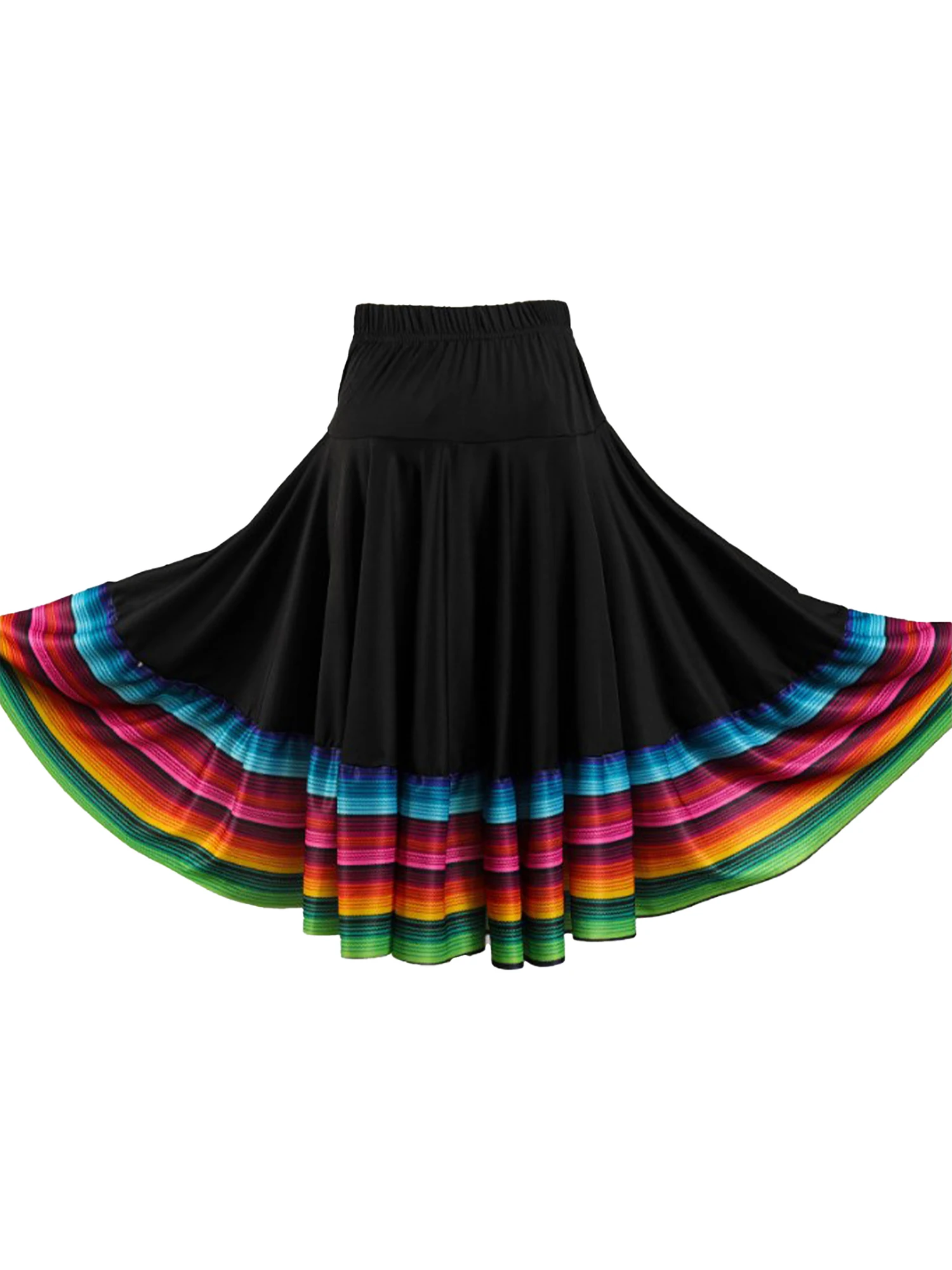 Falda Oscilante Grande Para Danza Del Vientre, Falda De Lino Para Danza